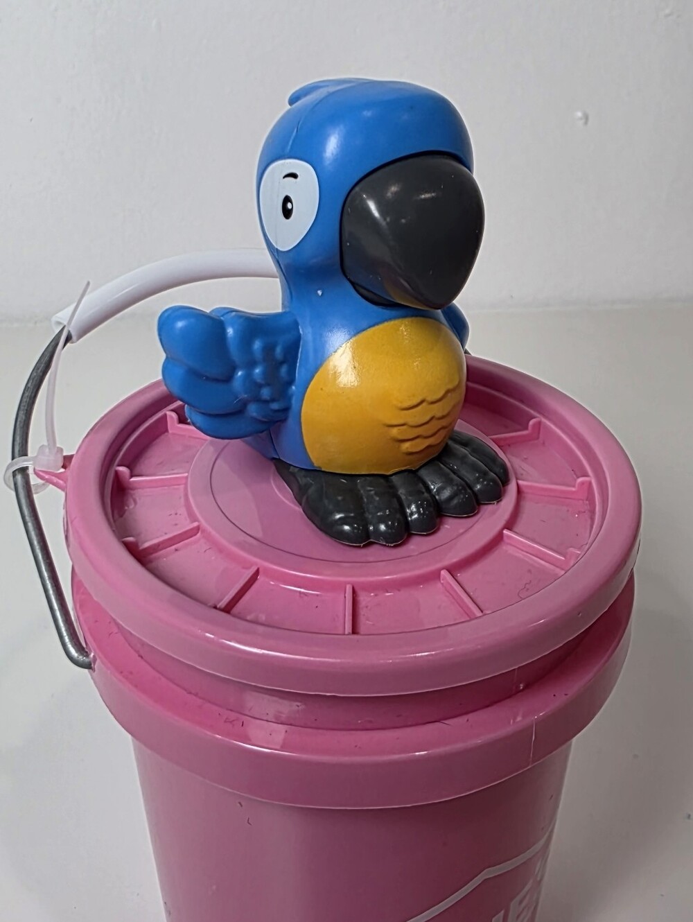 Fisher Price - Little People Big Animal Zoo Train Figure ABC Green Parrot Bird